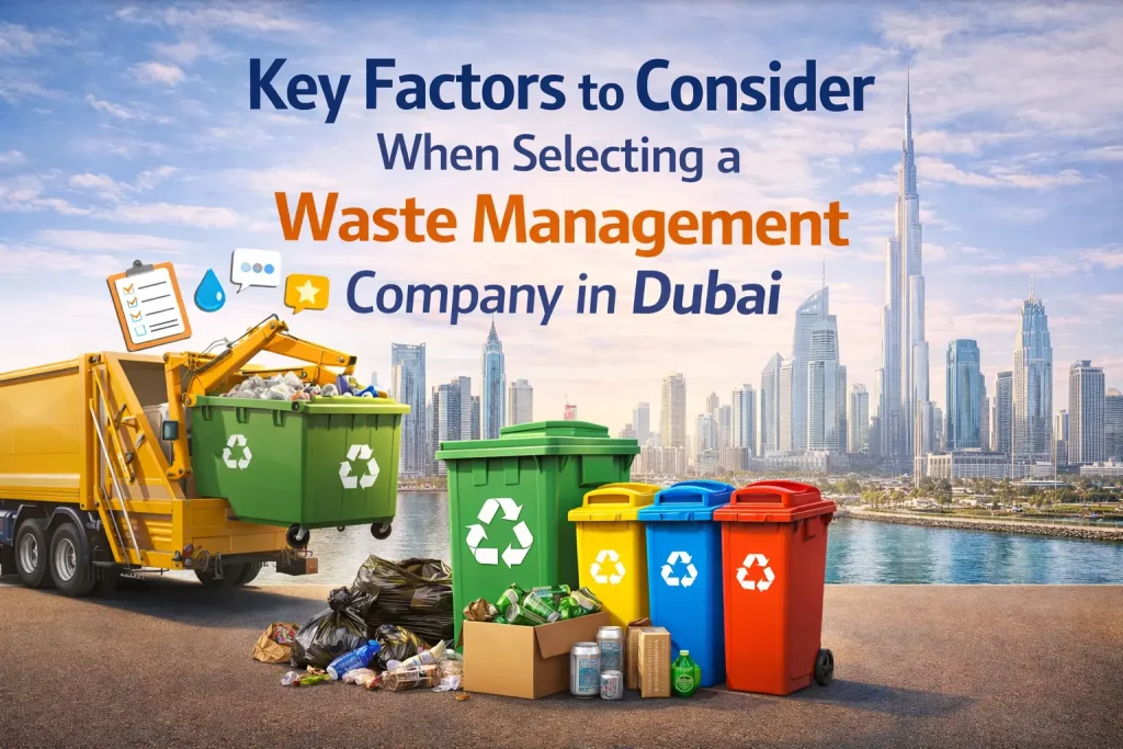 How to Choose the Right Waste Management Company in Dubai